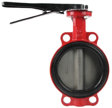 Затвор дисковый поворотный ABRA Ду250 Ру16 BUV-VF866D, межфланцевый, корпус - чугун, диск - нержавеющая сталь, рукоятка, EPDM в Воронеже