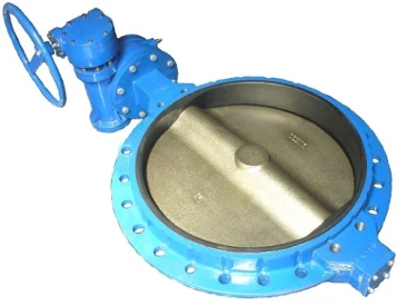 Затвор дисковый поворотный ABRA Ду1 000 Ру16 BUV-VF826D, межфланцевый, корпус - чугун, диск - чугун, редуктор, EPDM в Воронеже